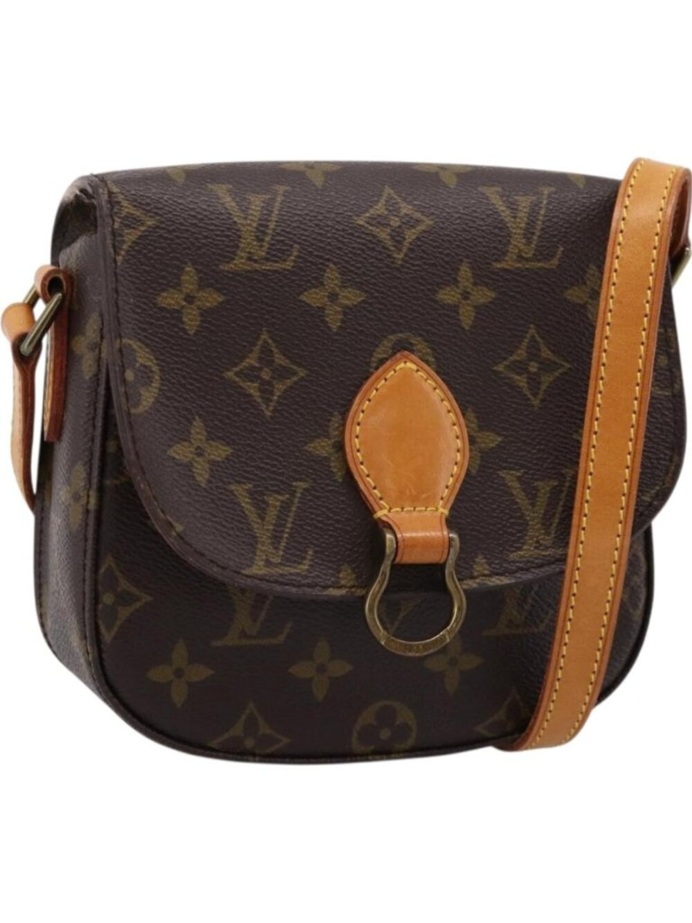 LOUIS VUITTON Monogram Saint Cloud PM Shoulder Bag M51244
